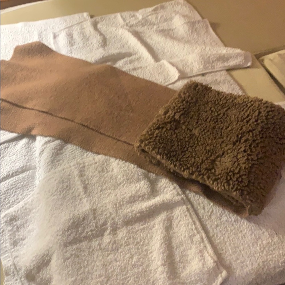 Banana Republic fur scarf